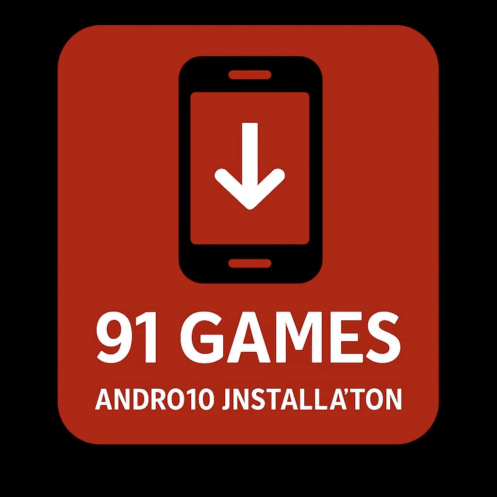 An icon representing the 91 Games Android Installation guide.
