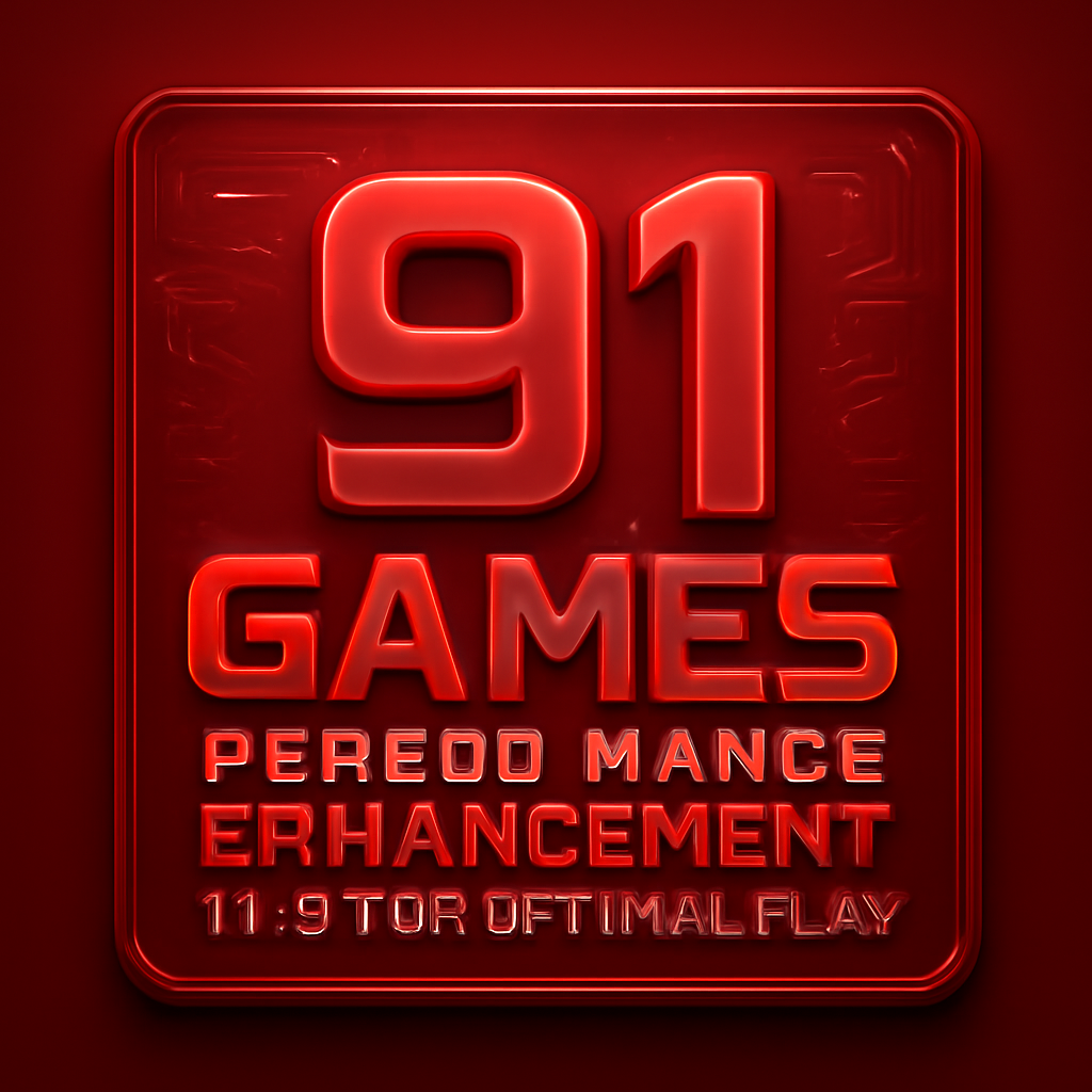 Minimal badge representing the 91 Games Update Process.
