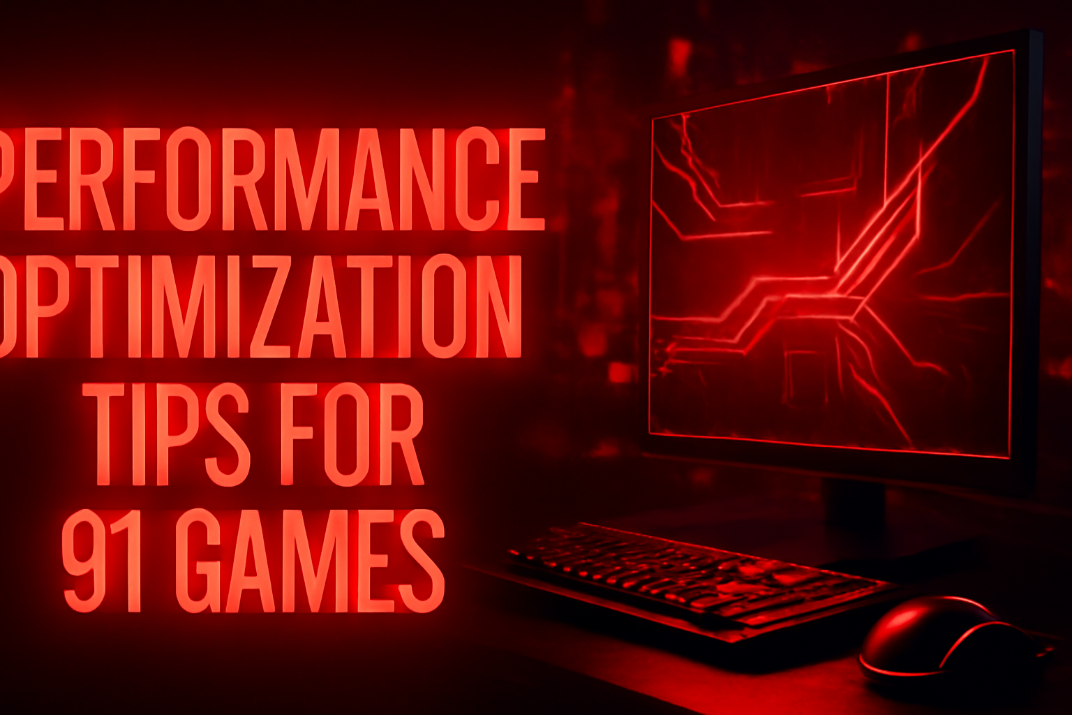 Informational scene representing the 91 Games Update Process.