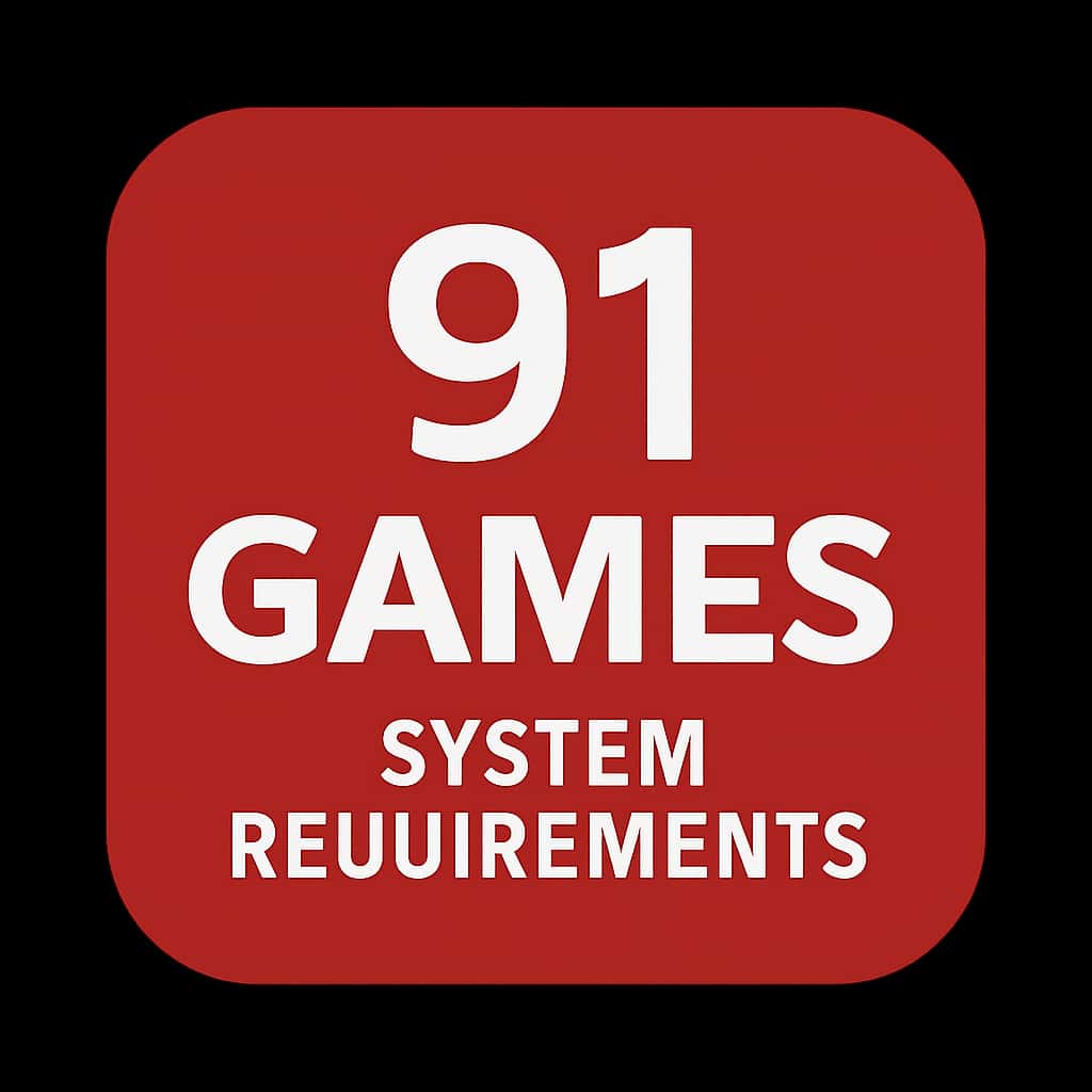 Icon representing 91 Games System Requirements.