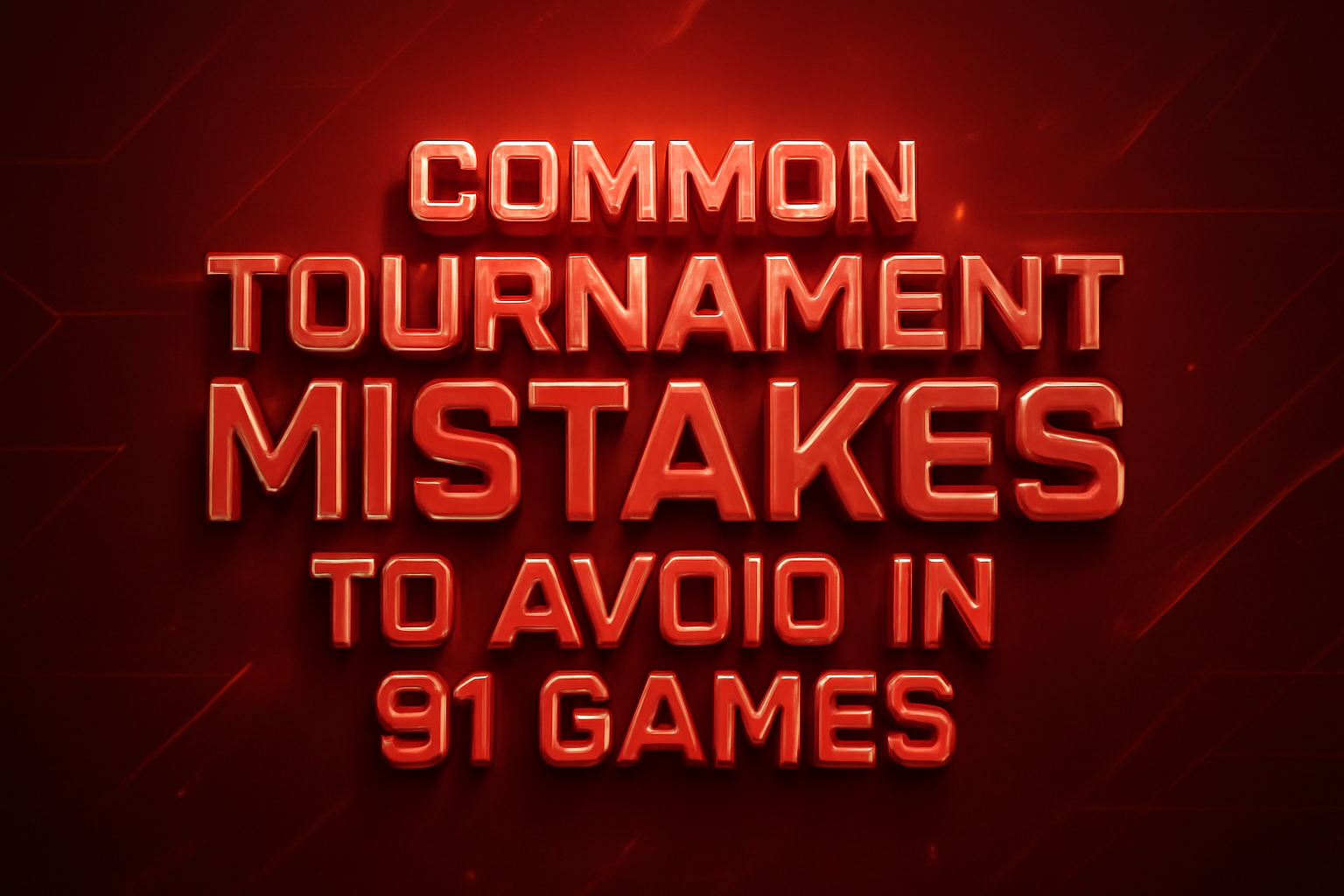A professional graphic representing the latest updates for 91 Games with focused text.